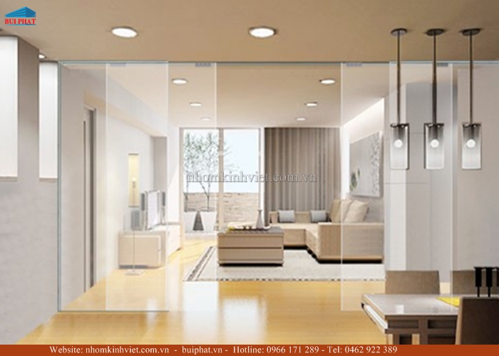 mẫu cửa kính trượt đẹp