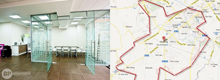 Cửa kính cường lực, Nhận thi công cửa kính, cửa thủy lực, cửa lùa giá rẻ tại Quận Hà Đông, Hà Nội