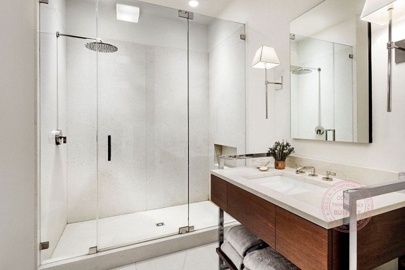 Làm phòng tắm kính giá bao nhiêu - Loạt vách kính nhà tắm siêu đẹp